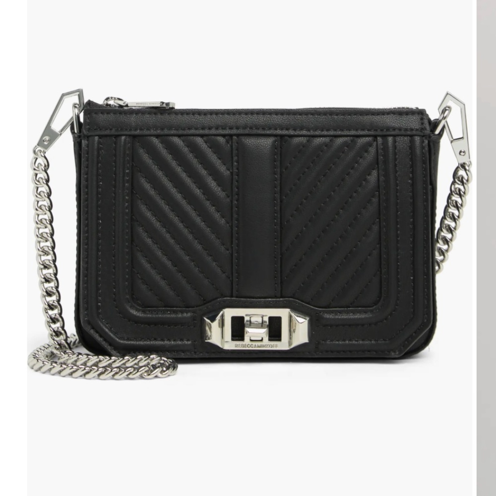 Rebecca Minkoff Chevron Quilt Leather Crossbody Bag